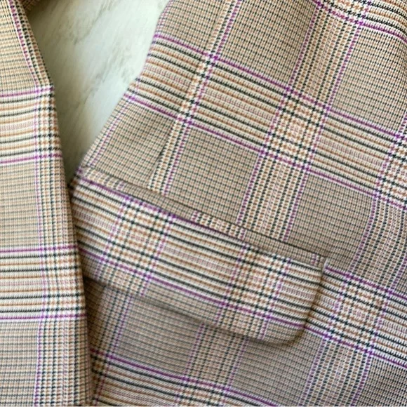 Plaid patterned blazer - Picture 4 of 6